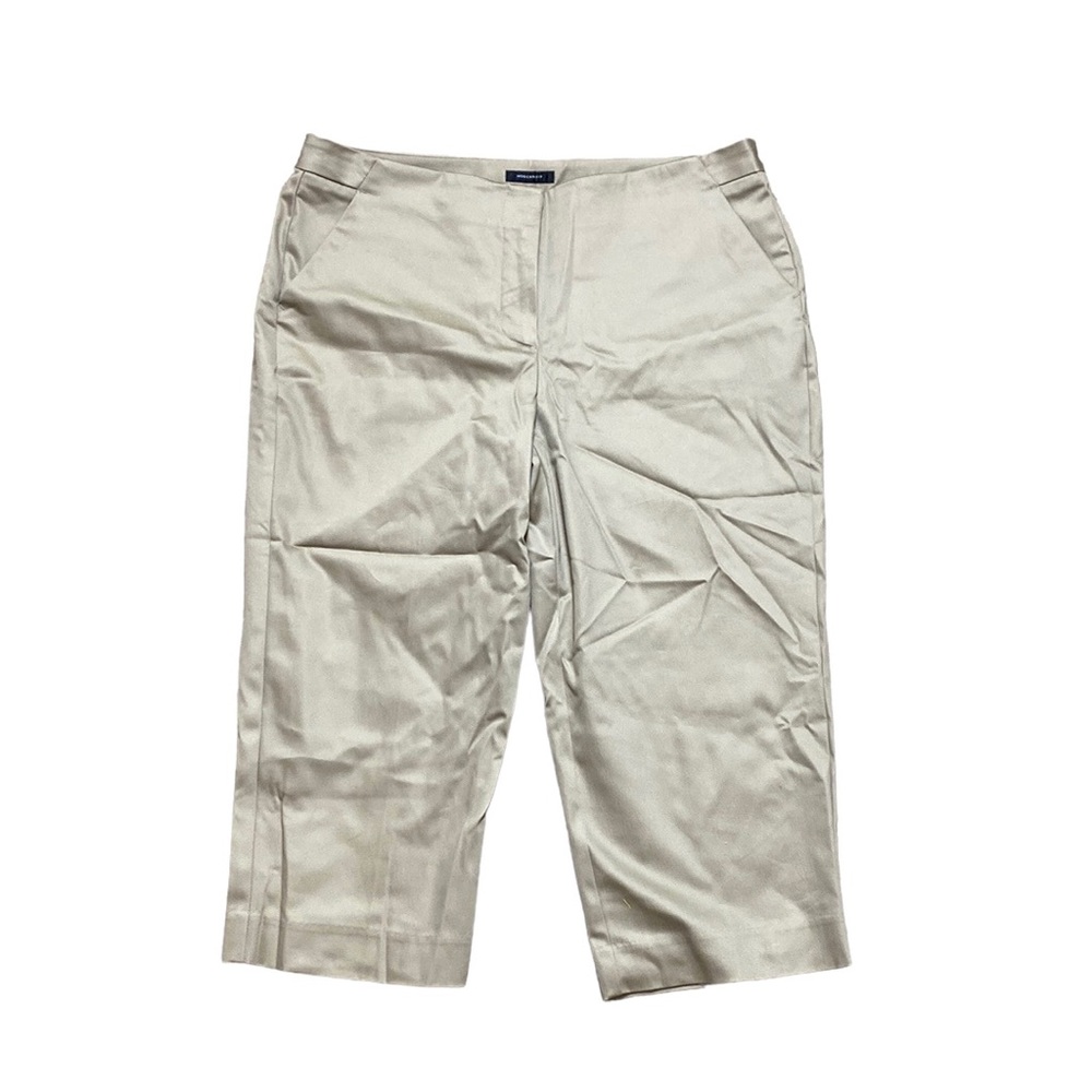 Worthington Petite Modern Khaki Bermuda Shorts Fit 6P